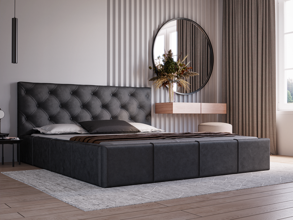 GAJA Polsterbett mit Holzlattenrost & Bettkasten – modernes Bett für jedes Schlafzimmer