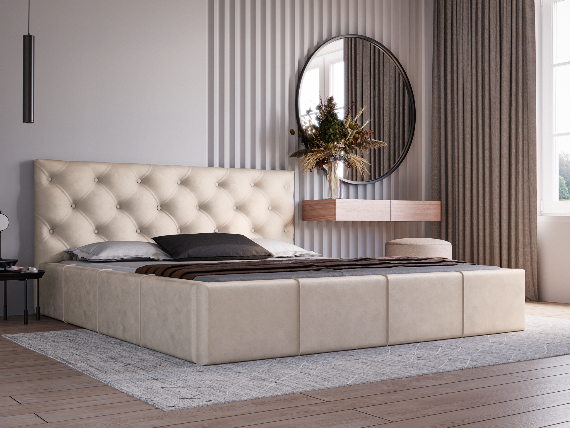 GAJA Polsterbett mit Holzlattenrost & Bettkasten – modernes Bett für jedes Schlafzimmer