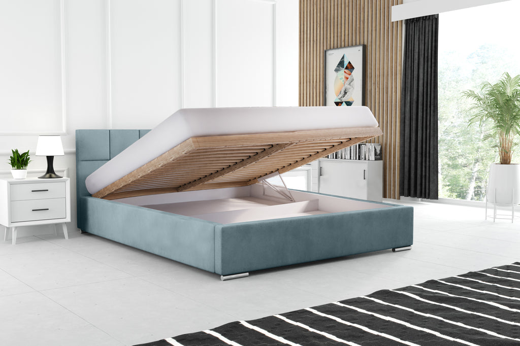 Funktionales Bett inkl. Lattenrost + Bettkasten Modell: Carlo