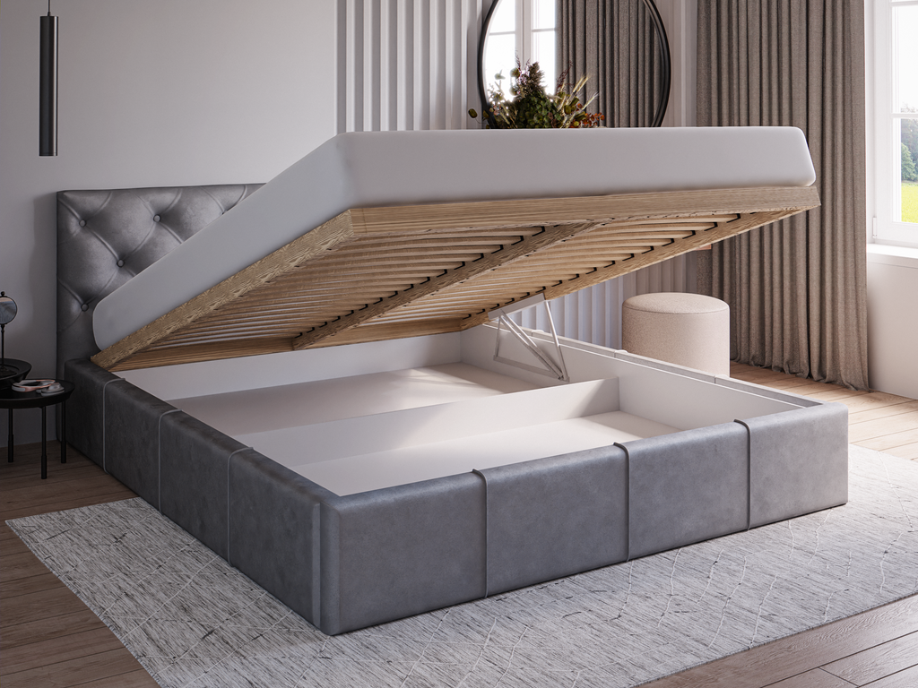 GAJA Polsterbett mit Holzlattenrost & Bettkasten – modernes Bett für jedes Schlafzimmer