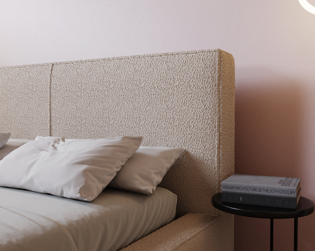 KALI Polsterbett mit Holzlattenrost & Bettkasten – stilvolles Bett zum fairen Preis