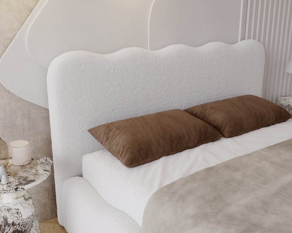 Polster Bett inkl. Lattenrost und Bettkasten Modell: BALI