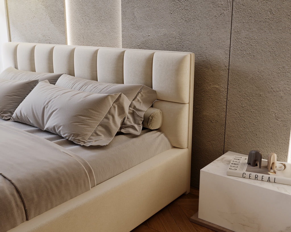 HUGO Designerbett mit Bettkasten Lattenrost – modernes Polsterbett für stilvolle Schlafzimmer