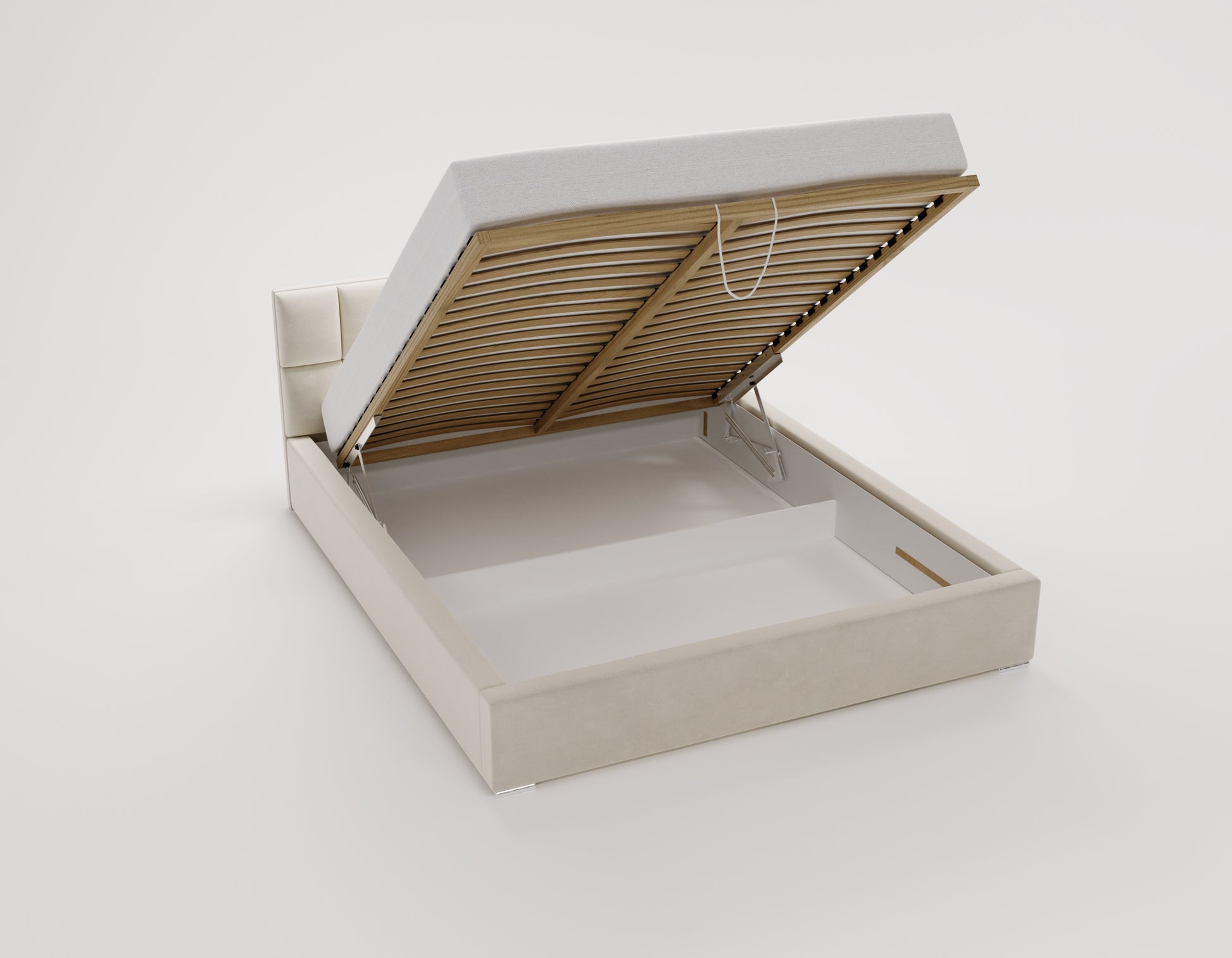 HUGO Designerbett mit Bettkasten Lattenrost – modernes Polsterbett für stilvolle Schlafzimmer