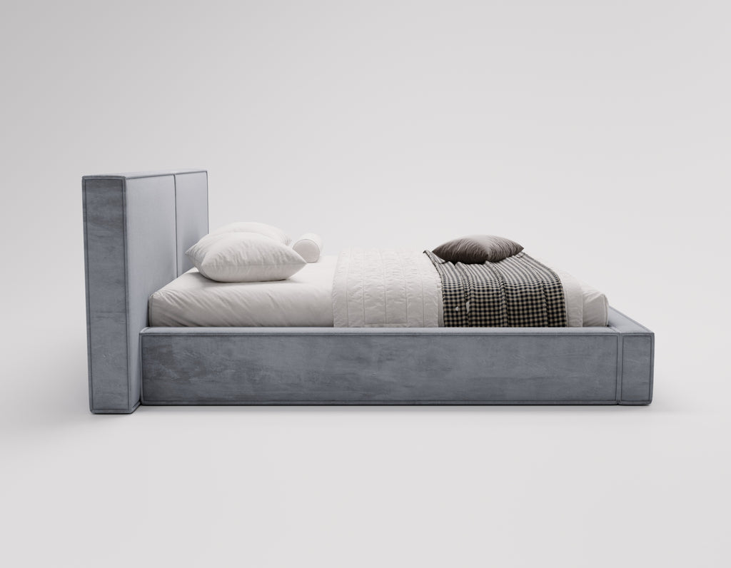 ENZO Polsterbett mit Holzlattenrost & Bettkasten – exklusives Design für erholsamen Schlaf